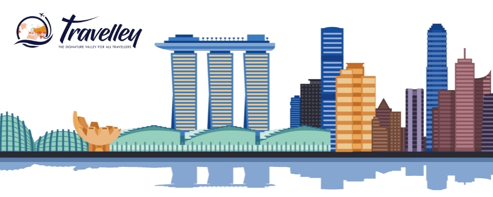 Singapore Visa Vector