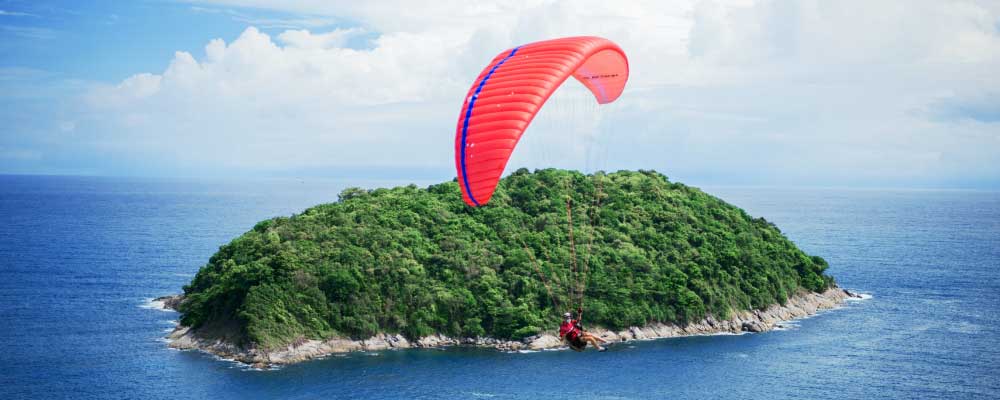 Thailand Parachute Gliding Tour Package