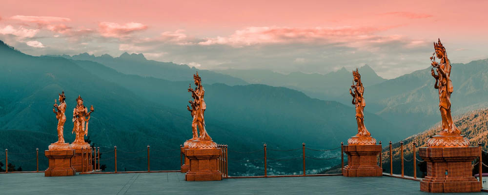 Bhutan Golden Statue