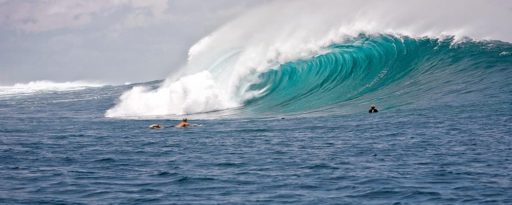 Indonesia Sea Big Waves